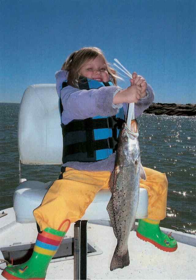 Hadyn Strain Matagorda Jetties in P.O.C.

22&quot; trout