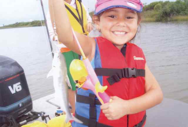 Violet Luis Nueces Bayfirst fish!