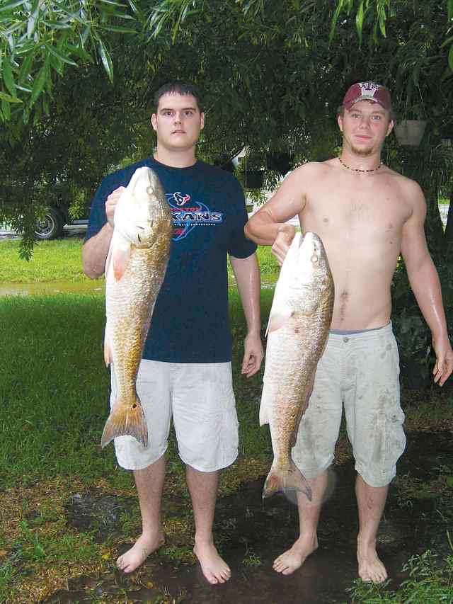 Daniel Hocker and Charlie Holland Texas City Dikeredfish