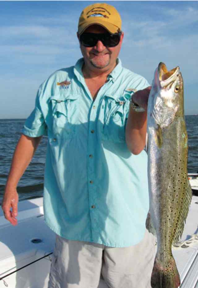 John Boals Galveston Ship Channel
26.25" trout