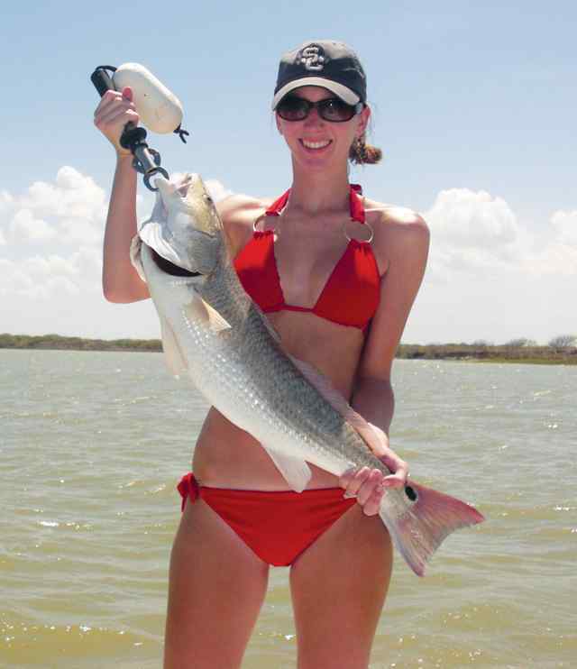 Sara Boenig Copano Bay
30.5" redfish