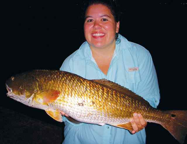Leslie Jorgensen King Ranch Shoreline36.5&quot; redfish