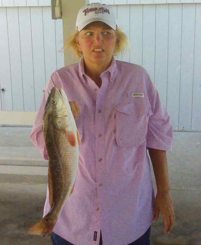 Cindy Lopez Hampton Bay23&quot; redfish