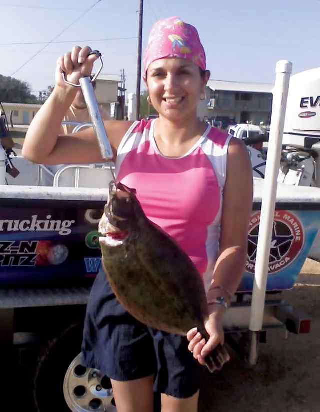 Olga Ortega San Antonio Bay23&quot; flounder