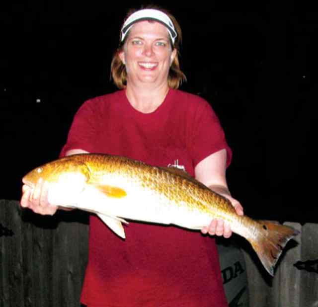 Rachel Stasny Lavaca River
29.5" redfish