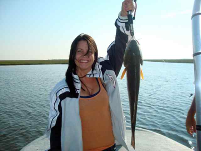 Lauren Sammons Carlos Reef28" redfish