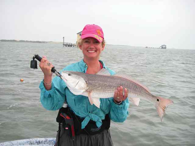 Tiffany Tidwell Port Mansfield - 10lb redfish