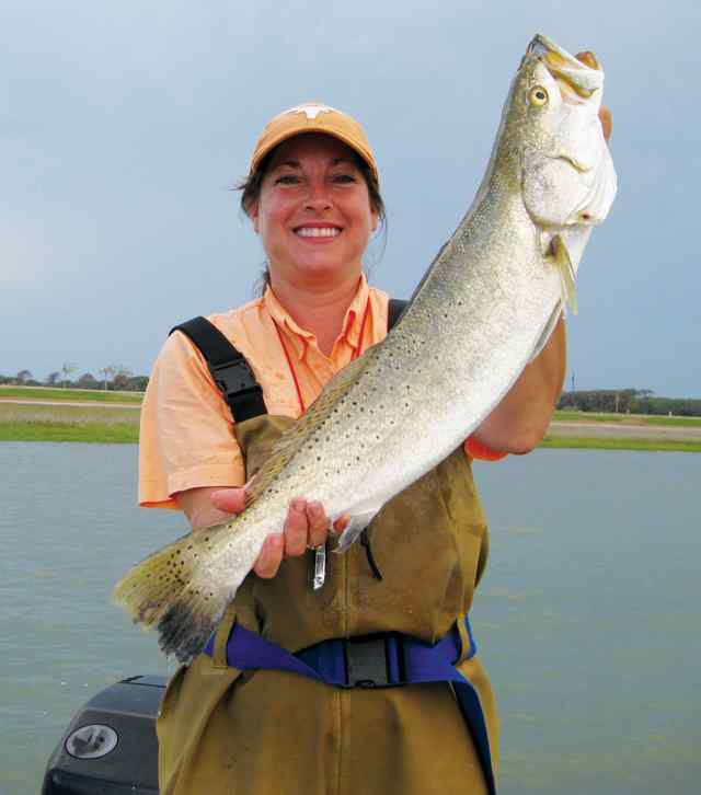Bobbie Bartlett St. Charles Bay
28" trout
