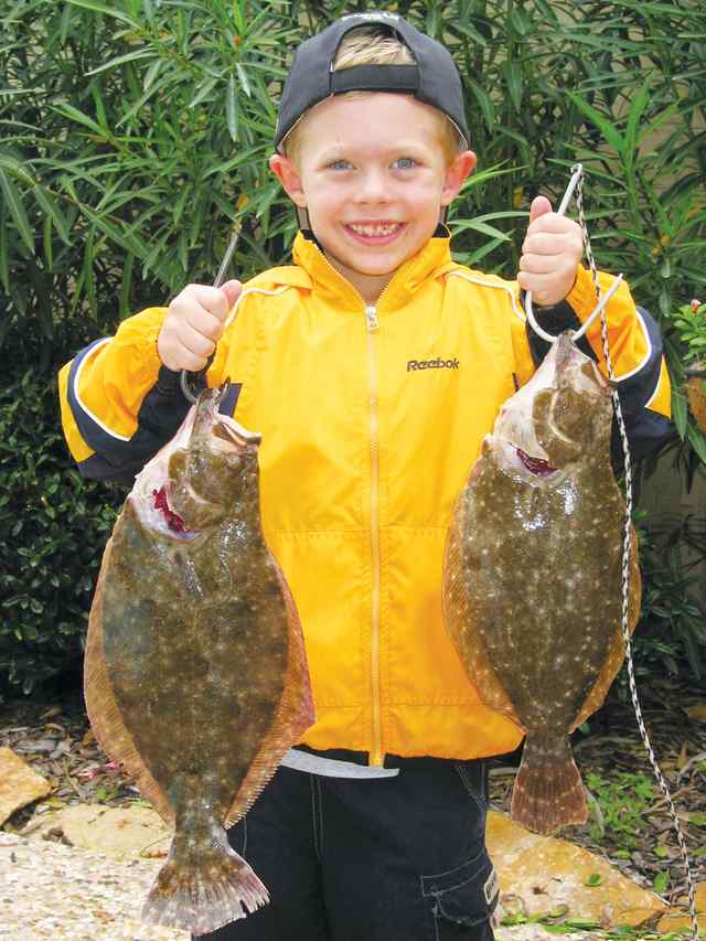 Nathan Doyle Galveston Ship Channel
first flounder!