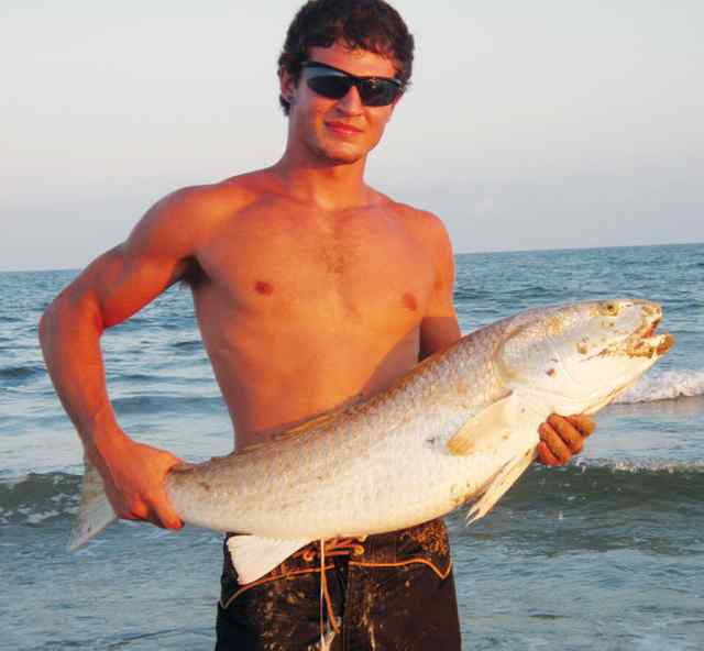 Nathan Honeycutt San Luis Pass41&quot; redfish