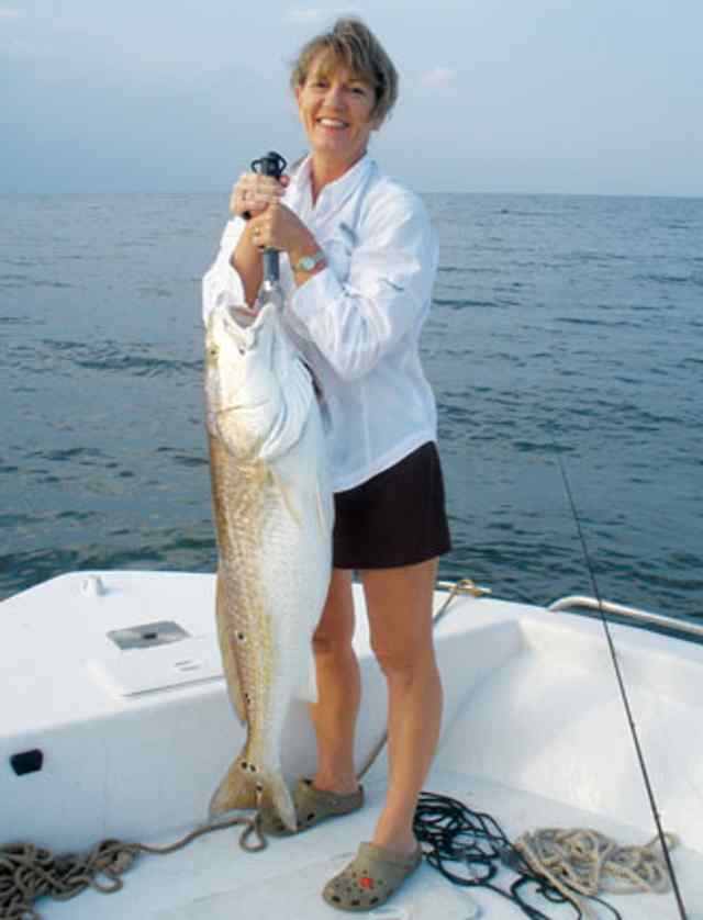 Sandra Hrachovy Sargent Surf
45" redfish CPR