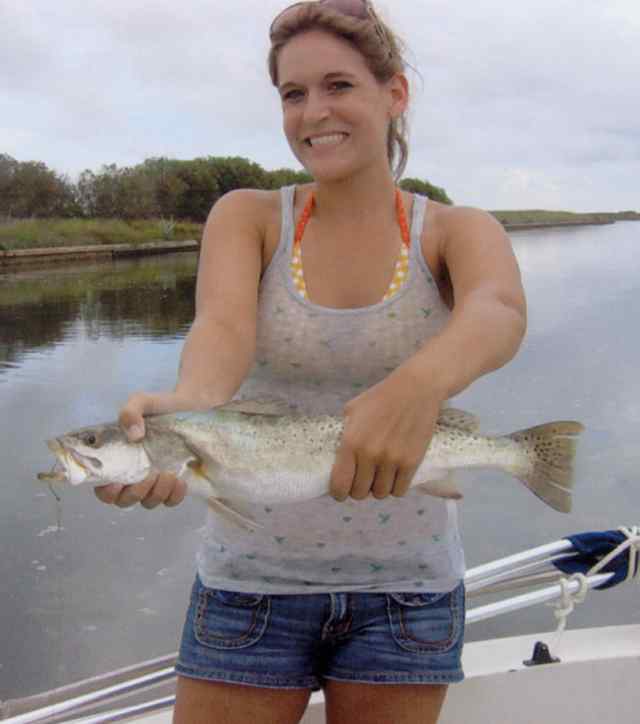 Ashlee Dee Huffman Upper Laguna Madre21&quot; trout