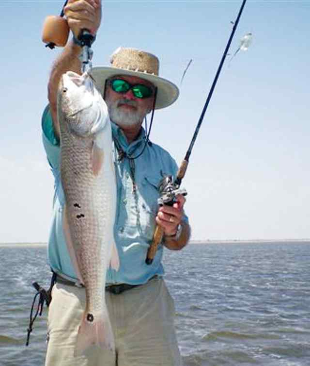 Jeff McDaniel Nine Mile Holeoversized redfish CPR