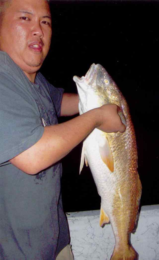 Trung Nguyen Port O'Connor38&quot; bull red CPR