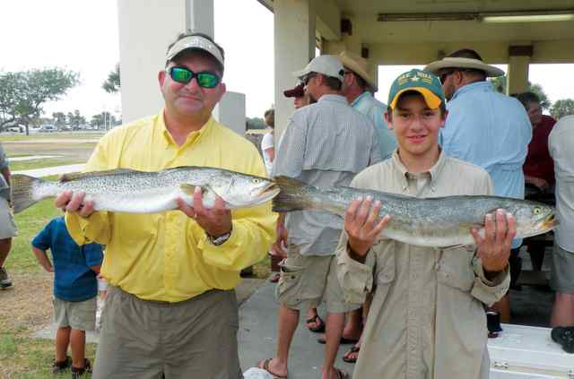 Quinton & Marty Saucedo Labor Day 200929.5&quot; &amp; 28&quot; trout