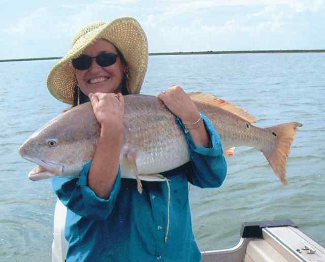 Debbie Schwarzer Port O'Connor43&quot; redfish