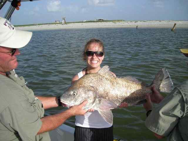 Christin Daniels Sabine Lake28&quot; redfish