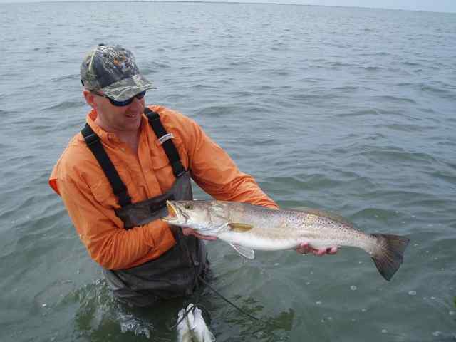 Mark Smith 8 lb 4 oz trout