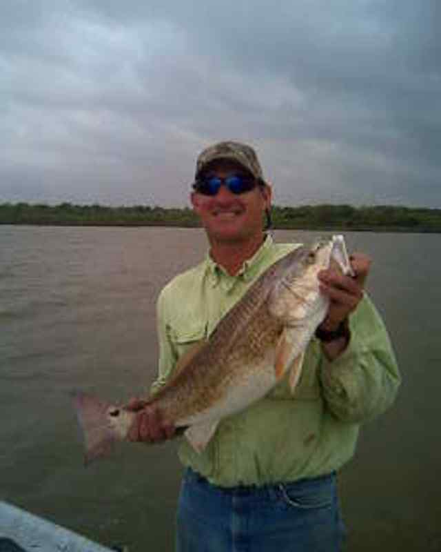 Johnny Novak Lavaca Bay - redfish