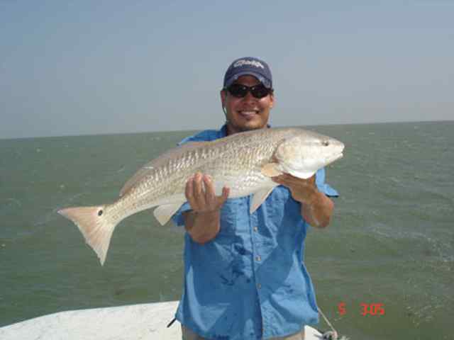 Sergio Saenz Port Mansfield
32" redfish CPR