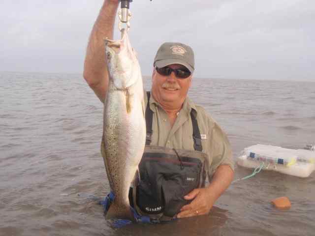 Doug Waddell Lake Calcasieu
6lb trout