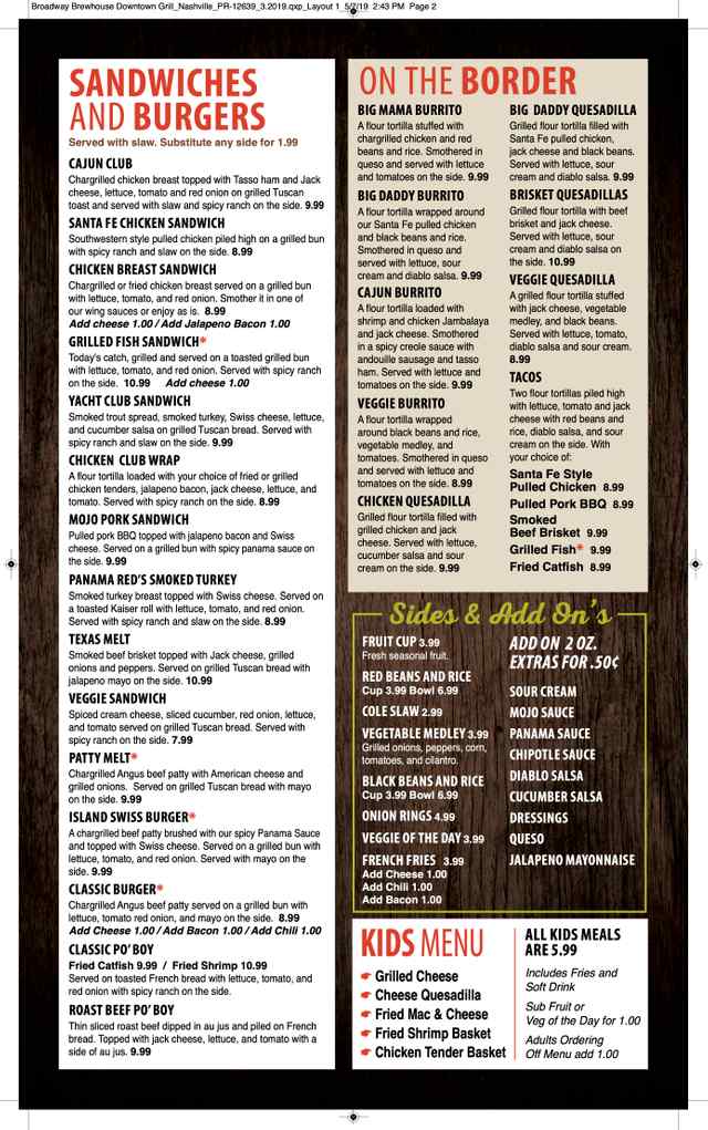 Broadway Brewhouse menu 2.jpg Broadway Brewhouse menu 2.jpg