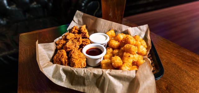 Brooklyn Bowl chicken and tots.png Brooklyn Bowl chicken and tots.png