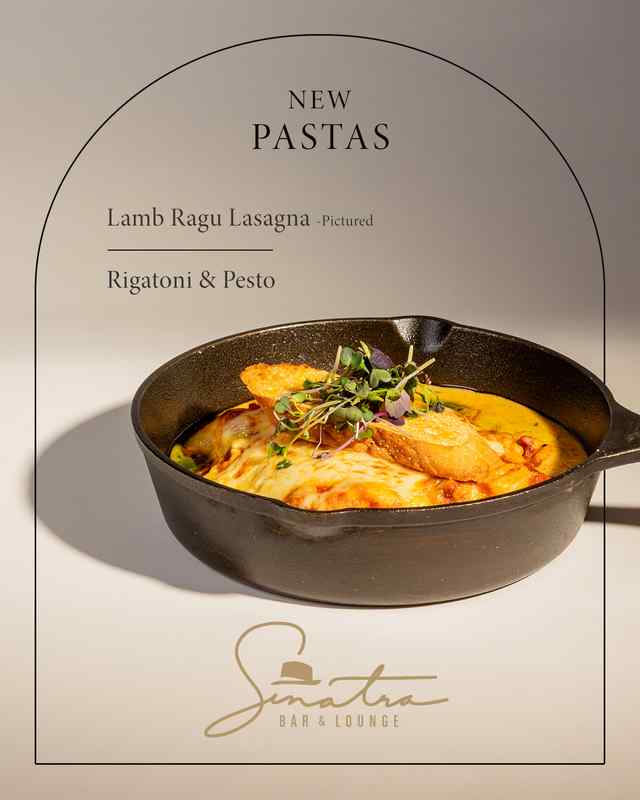 Lamb lasagna rigatoni and pesto sinatra bar and lounge nashville.jpg Lamb lasagna rigatoni and pesto sinatra bar and lounge nashville.jpg