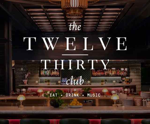the Twelve Thirty club