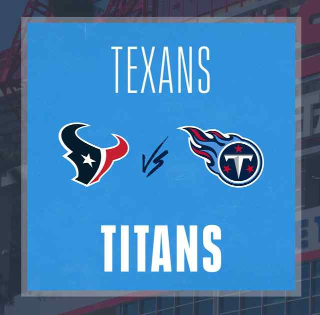 Tennessee Titans Vs Houston Texans