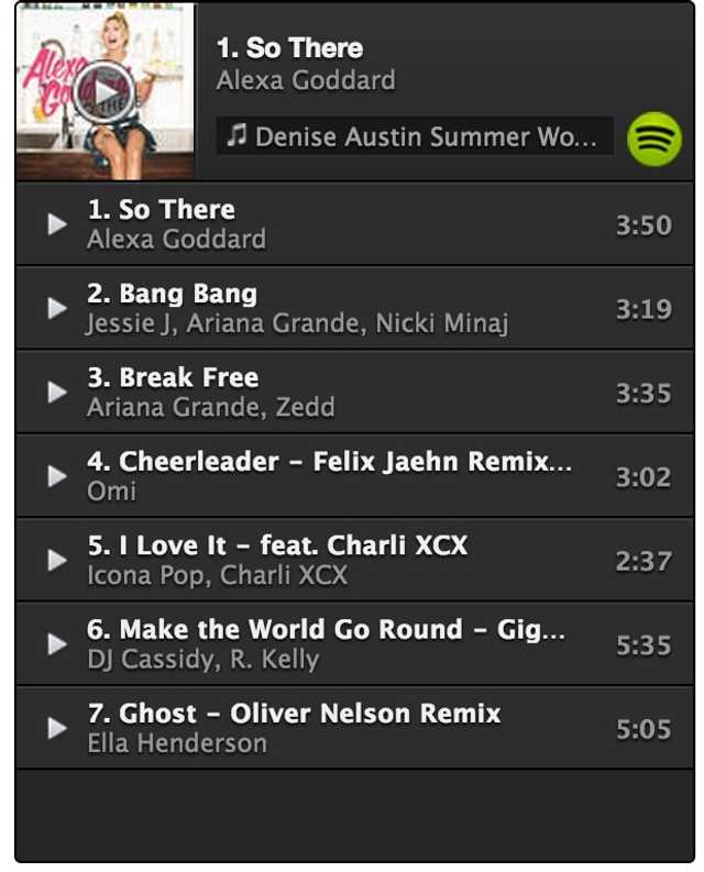 My New Summer Workout Playlist!