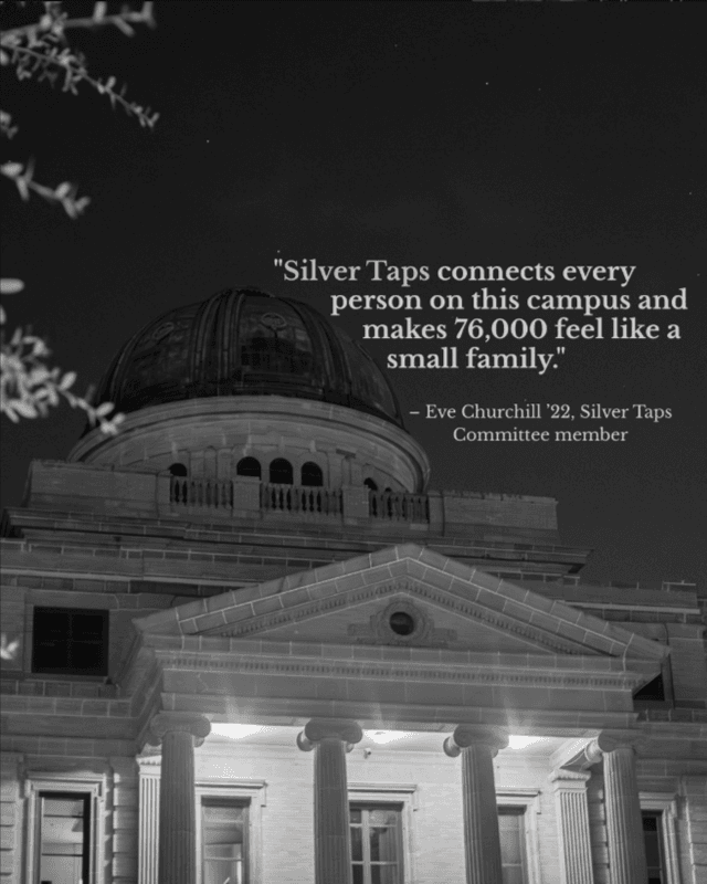 first Silver Taps of the 2026-27 school year