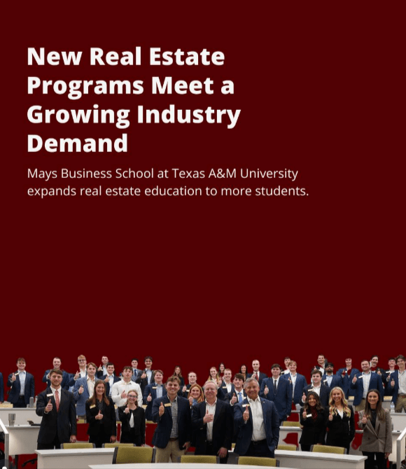 Mays Business School is expanding its real estate footprint