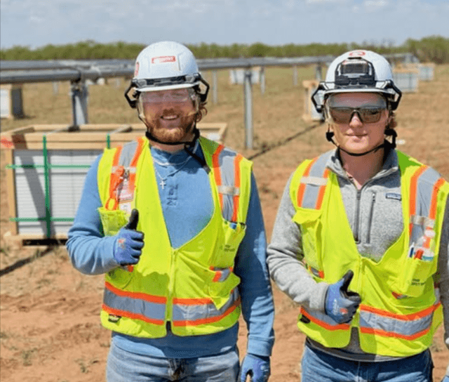 Howdy to COSC students Brody Araujo and Tyler Bishop