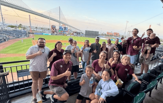 Aggies at CC Hooks Game
