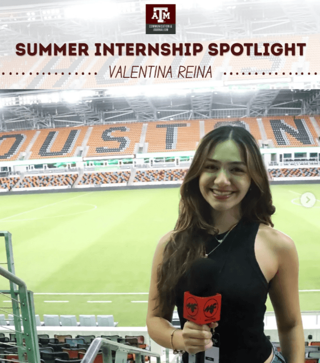Meet Valentina Reina, a Communication major!