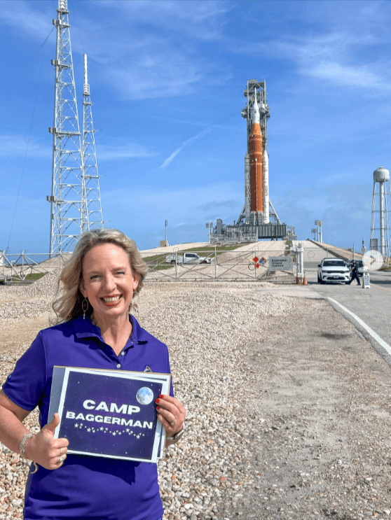 Former Student Works on NASA Artemis ll Mission & Becomes a Fish Camp Namesake!