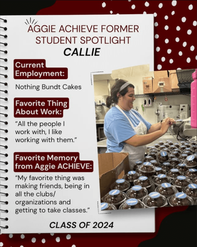 Aggie ACHIEVE Former Student Spotlight