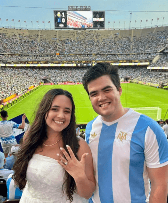 Engagement in Kyle Field