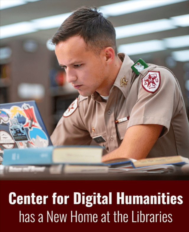 A hub of Texas A&M-based research in digital humanities