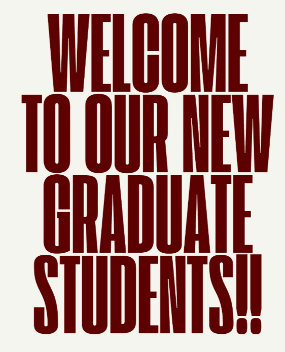 Please join us in welcoming our new PhD cohort