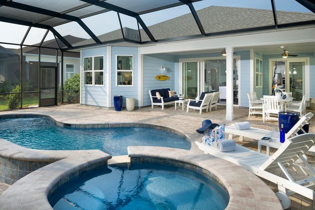 Latitude Margaritaville Hilton Head covered pool area Photo of the covered pool area at the Latitude Margaritaville Hilton Head