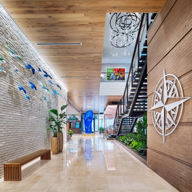 Margaritaville Vacation Club Nashville hotel Photo of the hotel lobby at the Margaritaville Vacation Club Nashville