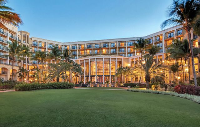 Margaritaville Vacation Club Rio Mar exterior Photo of the exterior at the Margaritaville Vacation Club Rio Mar