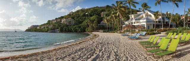 Margaritaville Vacation Club St. Thomas beach Photo of the beach at the Margaritaville Vacation Club St. Thomas