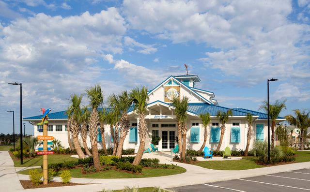 Latitude Margaritaville Watersound sales center Photo of the sales center at the Latitude Margaritaville Watersound