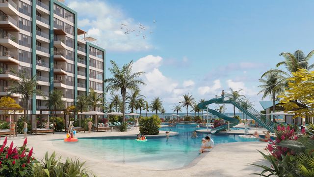 Margaritaville Beach Resort & Residences Playa Caracol Pool Photo of the pool at the Margaritaville Beach Resort & Residences Playa Caracol.jpg