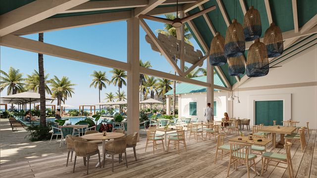 Margaritaville Beach Resort & Residences Playa Caracol beachclub Photo of the beachclub at the Margaritaville Beach Resort & Residences Playa Caracol