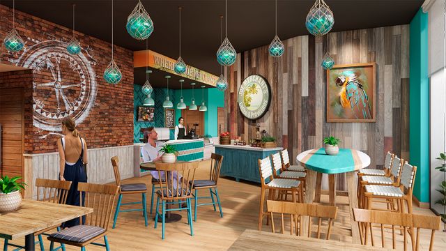 Margaritaville Beach Resort & Residences Playa Caracol Joe Merchant's Photo of the coffee shop at the Margaritaville Beach Resort & Residences Playa Caracol