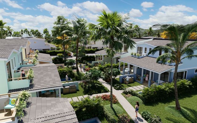 Margaritaville Beach Resort & Residences Playa Caracol walkway Photo of the walkway at the Margaritaville Beach Resort & Residences Playa Caracol